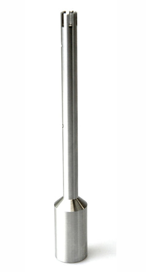 Dispersing Shaft Set; 115 x 10mm. Flat bottom. Volumes 1-250ml. For solid/liquid media..