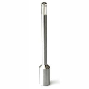 Dispersing Shaft Set; 115 x 10mm. Saw tooth. Volumes 1-250ml. For tissue & solid/liquid media.