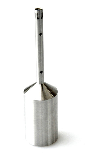 Dispersing Shaft Set; 50 x 5mm. Flat bottom. Volumes 0.1-50ml. For solid/liquid media.