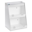 16 inch safety shelves with clear doors