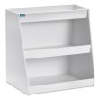 12 Inch Wide Triple Safety Shelves (Angled Sides) in 4 Sizes
