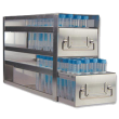 Upright Freezer Drawer Rack for 15ml Centrifuge Tubes: 2 Drawers; 120 Tubes