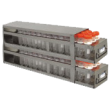 Upright Freezer Drawer Rack for 50ml Centrifuge Tubes: 2 Drawers; 102 Tubes