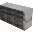 3L x 4H Upright Freezer Rack (for 100-cell plastic boxes)