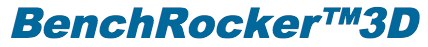 BenchRocker 3D logo